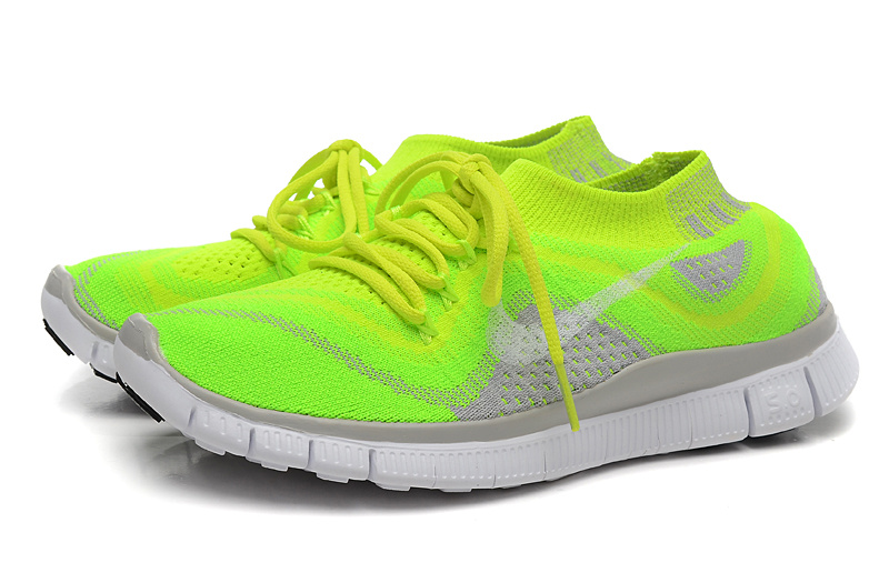 nike free 5.0 flyknit homme brun